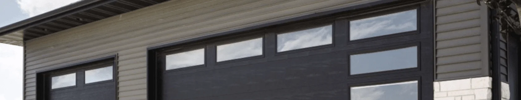 House with different Garage Door Styles